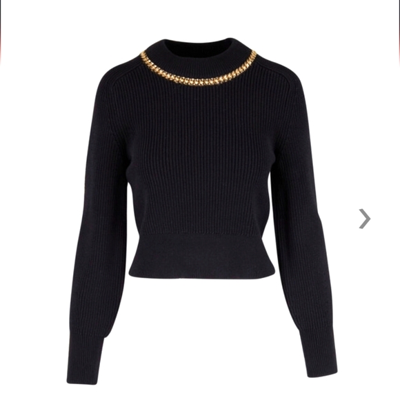 Veronica Beard Wara Sweater Black Small NWOT - Picture 1 of 6
